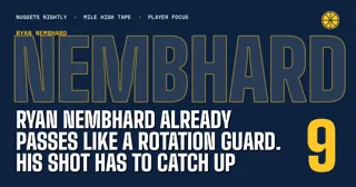 Ryan Nembhard Already Passes Like a Rotation Guard. His Shot Has to Catch Up