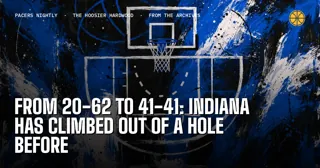 From 20-62 to 41-41: Indiana has climbed out of a hole before