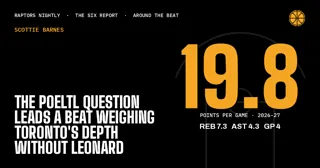 The Poeltl Question Leads a Beat Weighing Toronto's Depth Without Leonard
