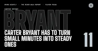 Carter Bryant Has to Turn Small Minutes Into Steady Ones
