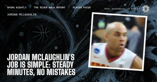 Jordan McLaughlin's Job Is Simple: Steady Minutes, No Mistakes
