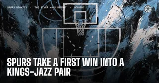 Spurs Take a First Win Into a Kings-Jazz Pair