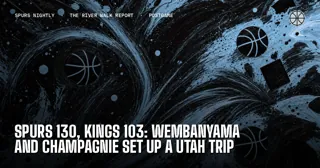 Spurs 130, Kings 103: Wembanyama and Champagnie Set Up a Utah Trip
