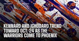 Kennard and Ighodaro Trend Toward Oct. 24 as the Warriors Come to Phoenix