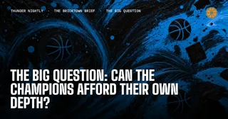 The Big Question: Can the Champions Afford Their Own Depth?