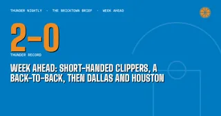 Week Ahead: Short-Handed Clippers, a Back-to-Back, Then Dallas and Houston