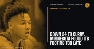 Down 24 to Curry, Minnesota Found Its Footing Too Late