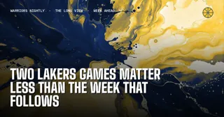 Two Lakers Games Matter Less Than the Week That Follows
