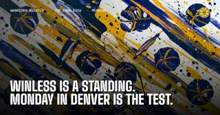Winless Is a Standing. Monday in Denver Is the Test.